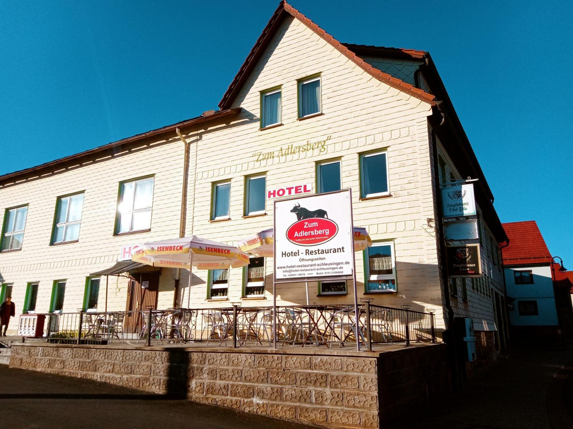 Hotel & Restaurant Zum Adlersberg Schleusingen Екстериор снимка